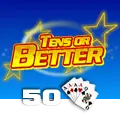 Tens or Better 50 Hand - FOXYBET77