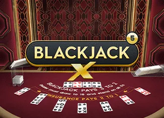 Blackjack X 5 - Ruby - FOXYBET77