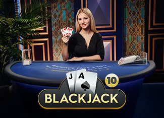 Blackjack 10 - Azure - FOXYBET77