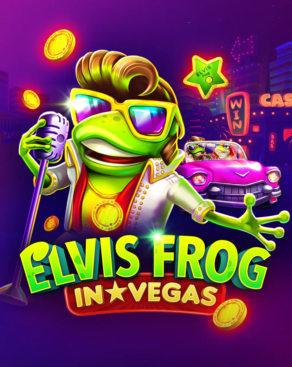 Bgaming : Elvis Frog In Vegas - FOXYBET77