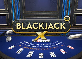 Blackjack X 25 - Azure - FOXYBET77