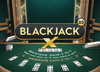 BlackjackX 23 - Emerald - FOXYBET77