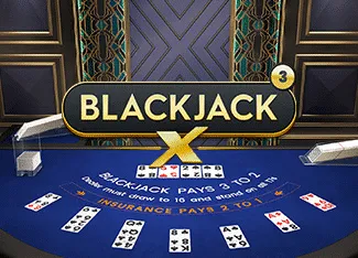 Blackjack X 3 - Azure - FOXYBET77