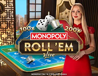 MONOPOLY Roll em - FOXYBET77