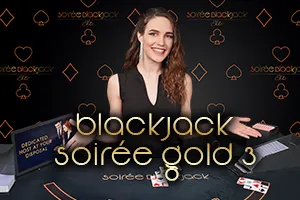 Blackjack Soirée Gold 3 - FOXYBET77