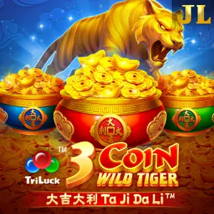 Jili : 3 Coin Wild Tiger - FOXYBET77