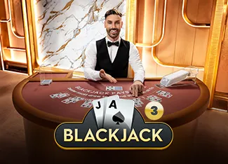 Blackjack 3 - Azure - FOXYBET77